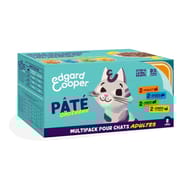 Edgard & cooper multipack barquette chat adulte 8x85g