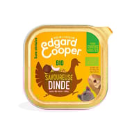 Edgar&cooper barquette bio dinde 100g
