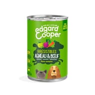 Edgar&cooper boîte natur agneau boeuf - 400g