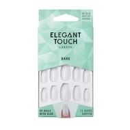 Elegant touch faux-ongles bare coffin x48