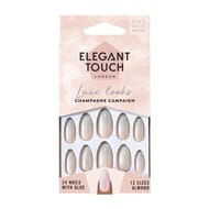Elegant touch faux ongles luxe looks champagne campaign x24