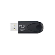Pny clé usb 3,1 64gb attache 4 noire FD64GATT431KK-EF