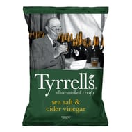 Tyrrell's chips vinaigre de cidre et sel de mer 150g