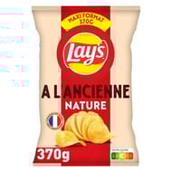 Lay's chips nature recette à l'ancienne maxi format 370G