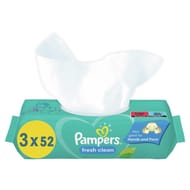 Pampers lingettes freshclean 3x52