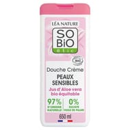 So bio crème de douche hypoallergénique aloé & rose bio** 650ml