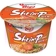 Nong shim grand bol de nouilles udon saveur crevette 115g