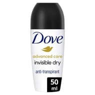 Dove deodorant bille anti-transpirant advanced care invisible dry 50 ml