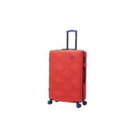 Valise rigide 75 cm rouge country