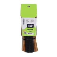 Pneu route 650x35B tringles souples brun/noir