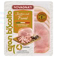 Rovagnati Gran biscotto jambon cuit fumé 4 tranches 120g