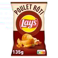 Lays chips poulet rôti 135g