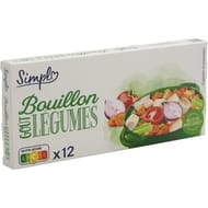 Carrefour simpl bouillon goût légumes 120g