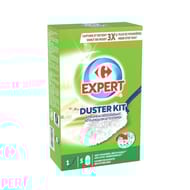 Carrefour expert kit plumeau dépoussiérant 1 manche et 5 recharges
