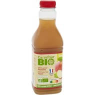 Carrefour bio jus de pomme 100% pur jus bio 90cl