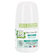 So"bio etic deo peaux normales à la poudre de bambou bio 50 ml