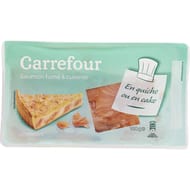 Carrefour brisures de saumon fumé 180g