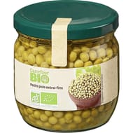 Carrefour bio petits pois extra-fins bio 230g