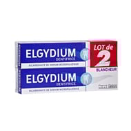 Elgydium dentifrice blancheur 2x75ml