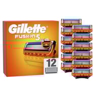 Gillette fusions recharges lames de rasoir pour homme x12