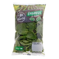 Carrefour le marché épinards à cuire 300g