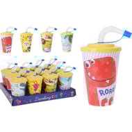 Gobelet enfant avec paille 400 ml