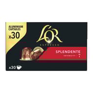 L'or espresso capsules de café splendente intensité 7 x30 - 156g