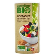 Carrefour bio gomasio sésame et sel 200g