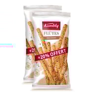 Kambly flûtes 3 graines x2 + 20% offert 300g