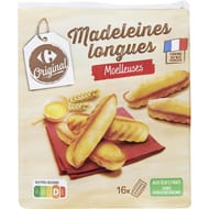 Carrefour original madeleines longue 440g