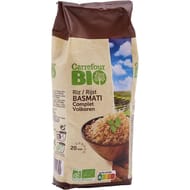 Carrefour bio riz basmati complet bio 500g
