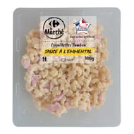 Crf le marché Coquillettes jambon sauce crémeuse à l'emmental 300g
