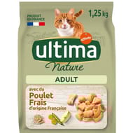 Ultima nature croquette chat poulet 1.25kg