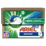 Ariel all in 1 pods huile essentiel orange en capsules 23 lavages