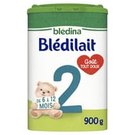 Bledilait lait poudre 2ème âge de 6 à 12 mois 900g