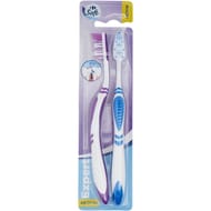 Carrefour soft 2 brosses à dents expert medium