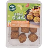 Carrefour sensation végétal falafels lentille corail lait de coco curry 200g
