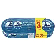 Petit navire thon au naturel demarche responsable lot de 3 93g