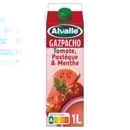 Alvalle gazpacho tomate pastèque et menthe brique 1L