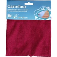 Carrefour lavette microfibre 32x32 cm