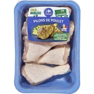 Carrefour classic'pilons de poulet blanc bien être animal