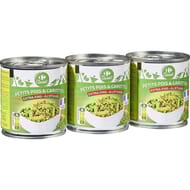 Carrefour classic' petits pois et carottes extra fins 3x130g