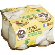 Carrefour original yaourt au citron 4x125g