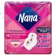 Nana ultra regulier plus serviettes bio x14