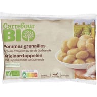 Carrefour bio pommes grenailles à l'huile d'olive et au sel de Guérande bio 450g