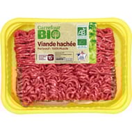 Carrefour viande hachée bio 15% 350g