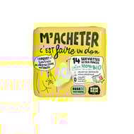 Ramdam serviettes jour coton 100% bio x14