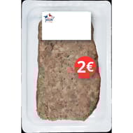 Pâté de campage 1 tranche 180g prix rond