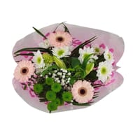 Bouquet composé rose tendresse
