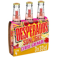 Desperados sunlight cerise granade 3x33cl 4%